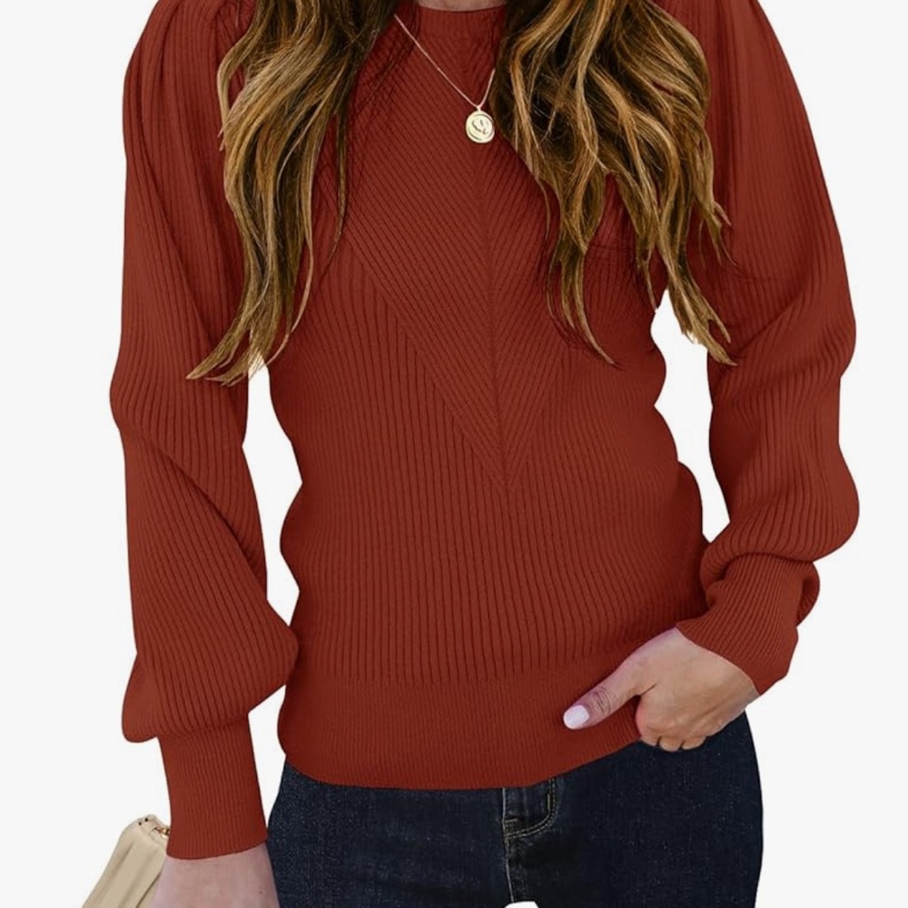 Women's Rust Sweater